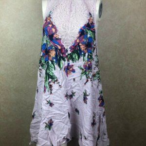 Free People Women's Marsha Blush Floral Dress - BN